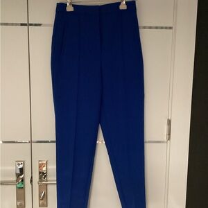 Zara Royal Blue Straight Leg Pants